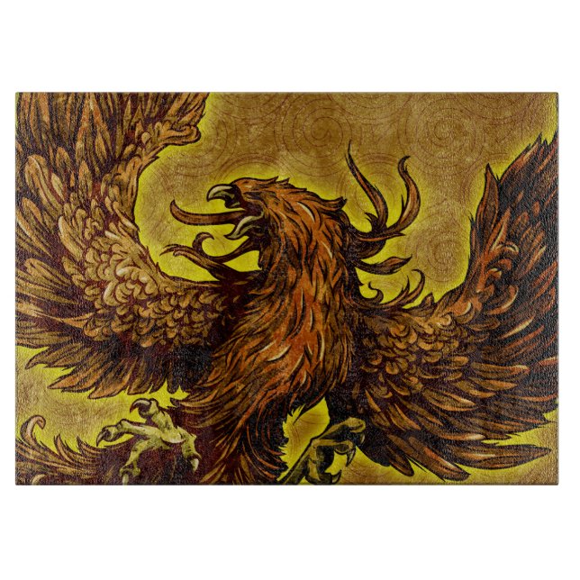 Phoenix Cutting Board (Front)