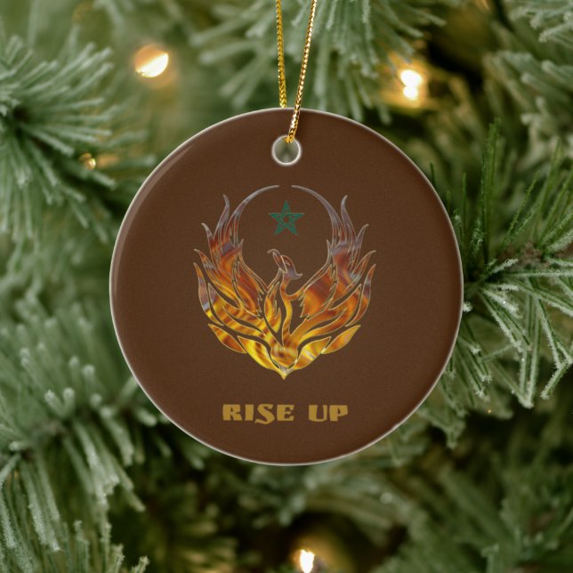 Phoenix Design Ceramic Tree Decoration (Tree)