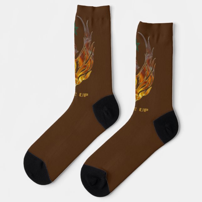 Phoenix Design Socks (Left)