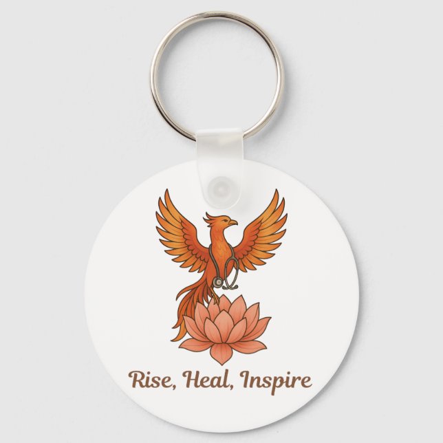 Phoenix Doctor Design Key Ring (Front)