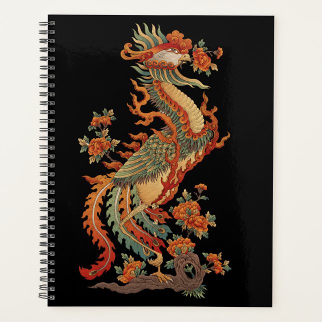 Phoenix Feng Chinese Sacred Animal Planner (Front)