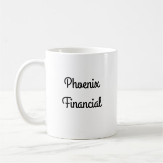 Phoenix Financial Coffee Mug - Left Hand Design