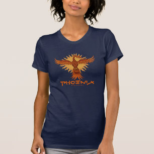 Phoenix fire bird cool t-shirt design