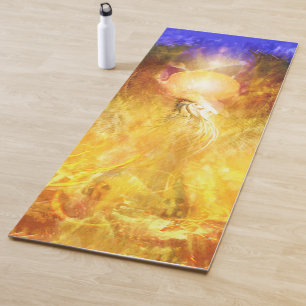 Phoenix Fire Bird TRANSMUTATION Yoga Mat