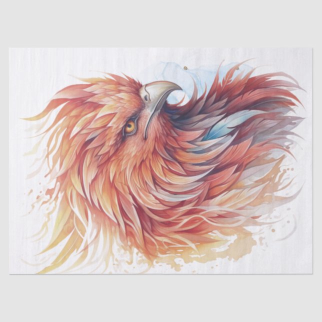 Phoenix Fire Tissue Paper (Front)