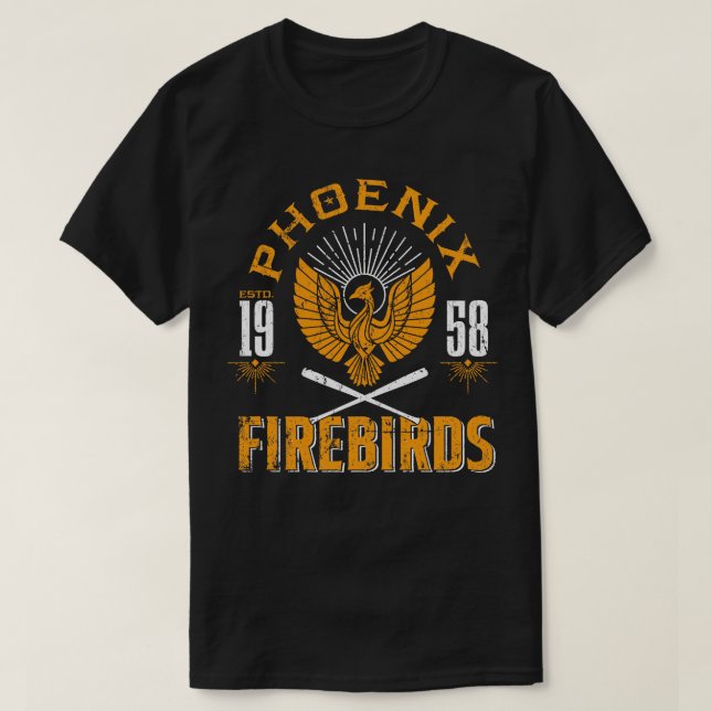 Phoenix Firebirds T-Shirt (Design Front)
