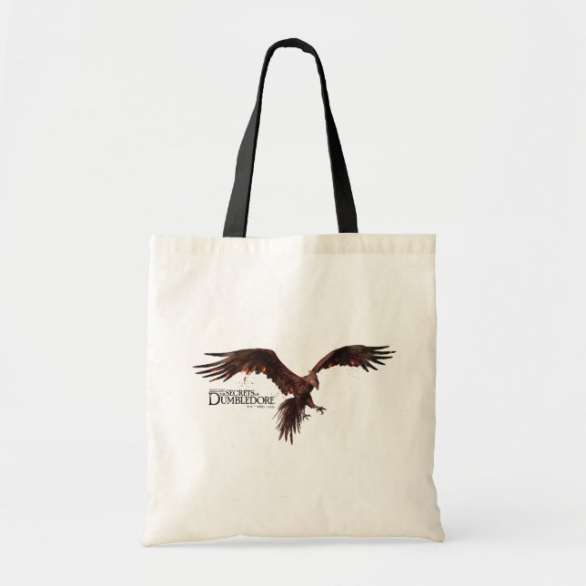 Phoenix Flying Graphic Tote Bag (Front)