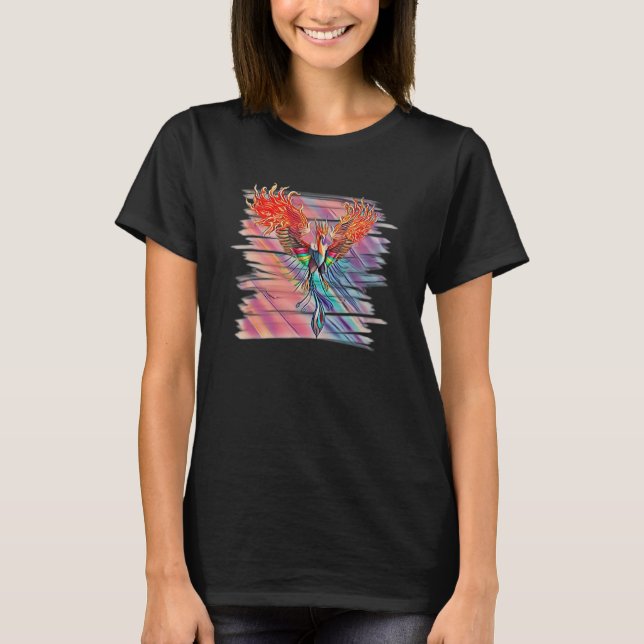 Phoenix From The Ashes Motiv Fire Mythical Bird Ph T-Shirt (Front)