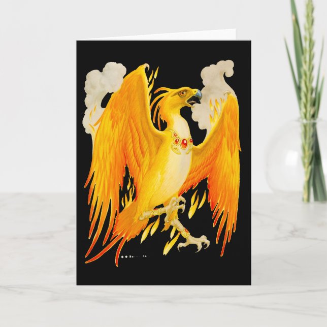Phoenix Greeting Card (Front)
