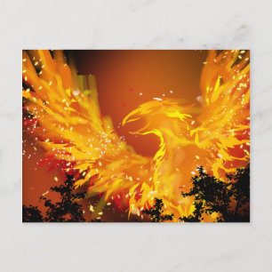 Phoenix in Flight Postcard