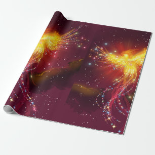 Phoenix in Flight Wrapping Paper