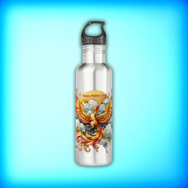 Phoenix in the Clouds Happy Mother's Day | 710 Ml Water Bottle (Creator Uploaded)