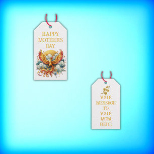Phoenix in the Clouds Mother's Day    Gift Tags