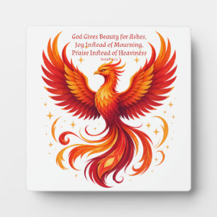 Phoenix Isaiah 61:3 Plaque