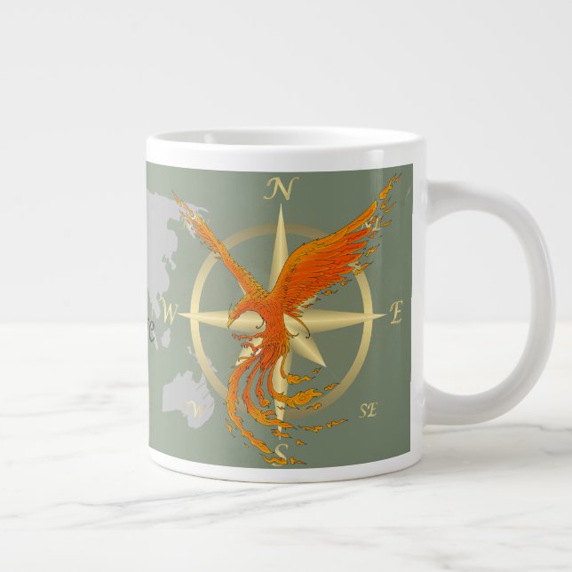 Phoenix Jumbo Mug (Right)