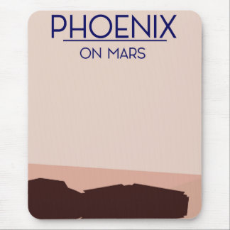 Phoenix lander on Mars. Mouse Mat