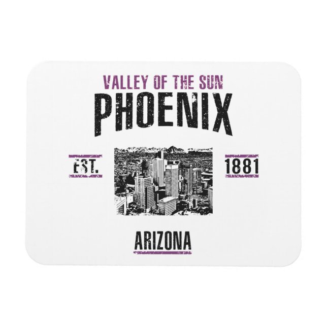 Phoenix Magnet (Horizontal)