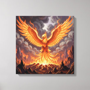 Phoenix Majestique Canvas Print