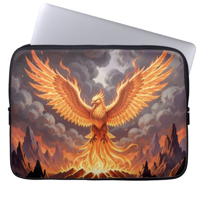Phoenix Majestique Laptop Sleeve (Front)