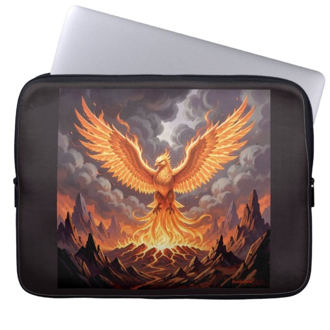 Phoenix Majestique Laptop Sleeve (Front)