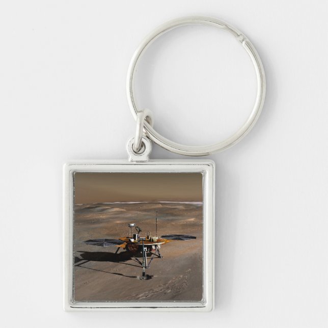 Phoenix Mars Lander 2 Key Ring (Front)