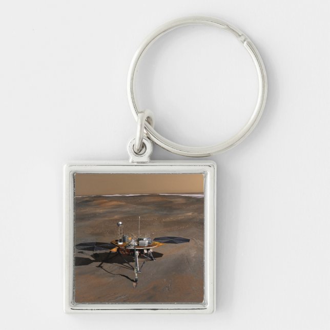 Phoenix Mars Lander 3 Key Ring (Front)