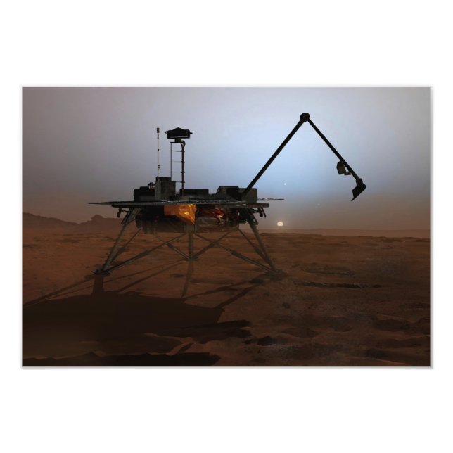 Phoenix Mars Lander 3 Photo Print (Front)