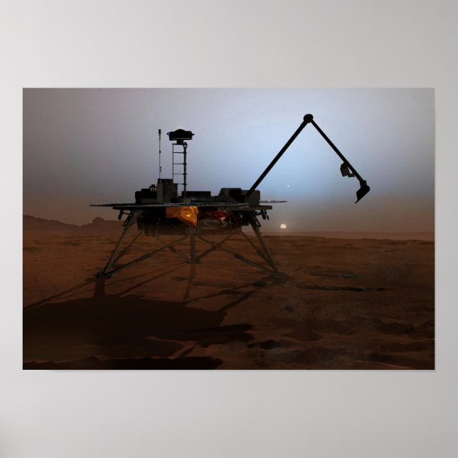 Phoenix Mars Lander 3 Poster (Front)