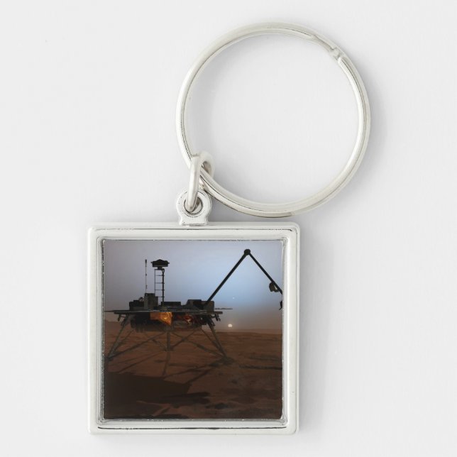 Phoenix Mars Lander 4 Key Ring (Front)
