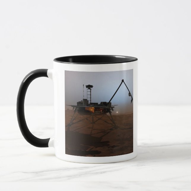 Phoenix Mars Lander 4 Mug (Left)