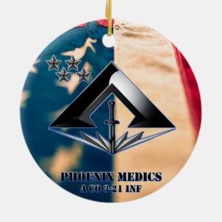 Phoenix medics ceramic tree decoration