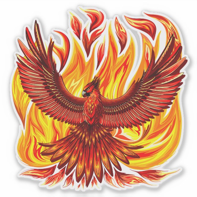 Phoenix mythological immortal Creature (Front)