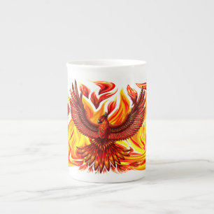 Phoenix mythological immortal Creature Bone China Mug