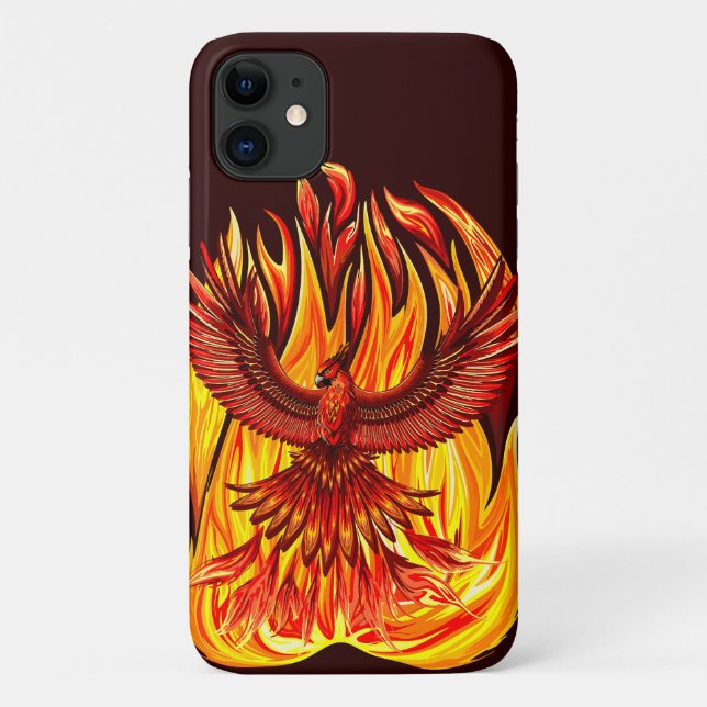 Phoenix mythological immortal Creature Case-Mate iPhone Case (Back)