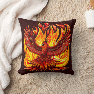 Phoenix mythological immortal Creature Cushion