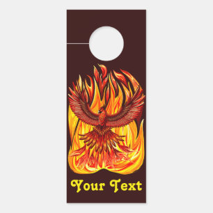 Phoenix mythological immortal Creature Door Hanger