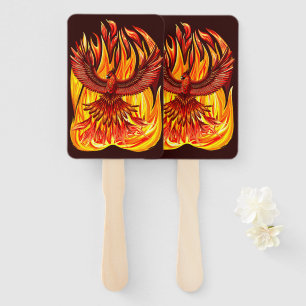 Phoenix mythological immortal Creature Hand Fan