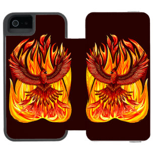 Phoenix mythological immortal Creature Incipio Watson™ iPhone 5 Wallet Case