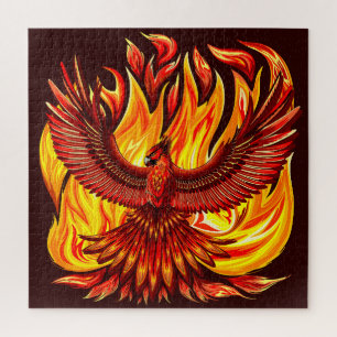 Phoenix mythological immortal Creature Jigsaw Puzzle