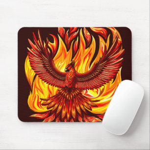 Phoenix mythological immortal Creature Mouse Mat