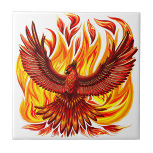 Phoenix mythological immortal Creature Tile