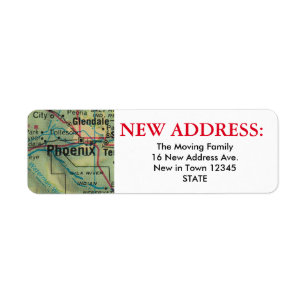 Phoenix New Address Label