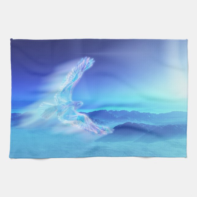 Phoenix of the North Kitchen Towel (Horizontal)