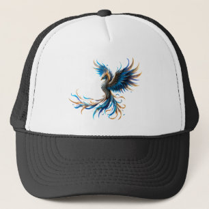 Phoenix of the Sapphire Dawn  Trucker Hat