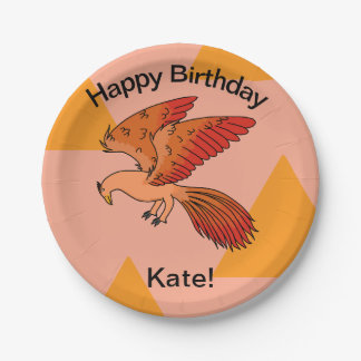 Phoenix Paper Plate