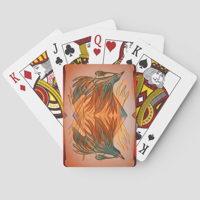 Phoenix Playing Cards (Back)