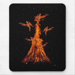 Phoenix Rebirth Mouse Mat