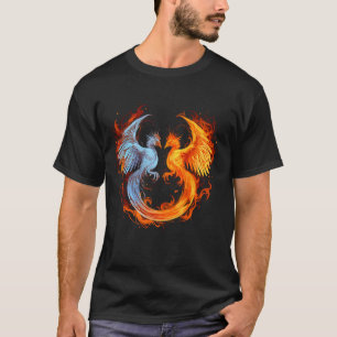 Phoenix Rejuvenation Artwork Phoenix Rising Mythic T-Shirt