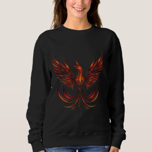 Phoenix Rejuvenation Mythical Bird Reborn Phoenix Sweatshirt