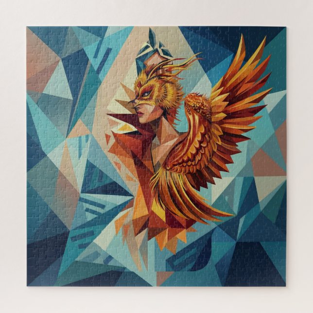Phoenix Rise – 676-Piece Phoenix Art Puzzle (Vertical)